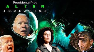 US Presidents Play Alien Isolation