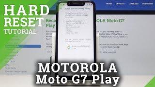 How to Hard Reset Motorola Moto G7 Play - Factory Reset / Wipe Data