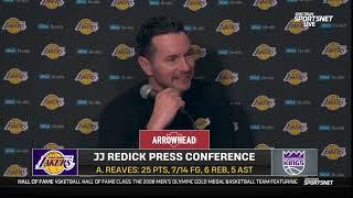 100% AD wins MVP - JJ Reddick after Lakers beat Kings 113-100