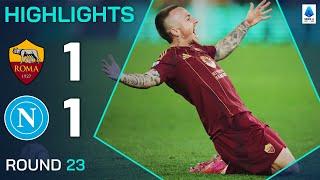 ROMA-NAPOLI 1-1 | HIGHLIGHTS | Late Angelino Goal Rescues Point for Roma | Serie A 2024/25