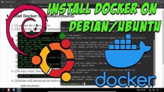 Install Docker On Debian/Ubuntu