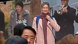Renée Zellweger spotted filming new 'Bridget Jones' in Hampstead | SWNS