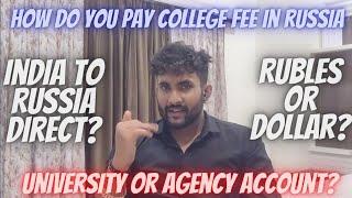 How Do You Pay Fee In Russian University ? Dollar or Ruble ? Lokesh Raut