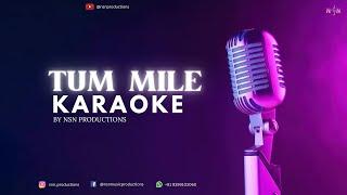 Tum Mile | Reprised Version | Unplugged Karaoke Lyrics | Hq Audio