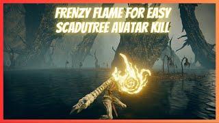 Using Frenzy Flame For Easy Kill Scadutree Avatar