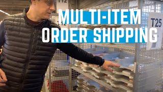 How to ship multi-item orders fast