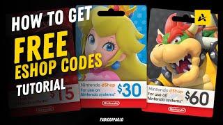 How to REALLY get FREE Nintendo eShop Codes! 2024 tutorial