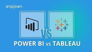 Power Bi vs Tableau | Power Bi And Tableau Difference | Which One To Choose? |Simplilearn