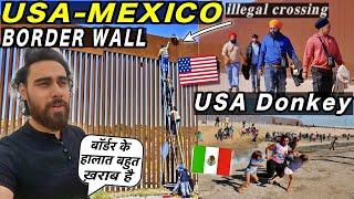 Why INDIAN People Cross (USA - MEXICO) Border by Donkey Process