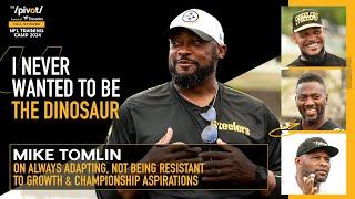 Mike Tomlin Steelers Head Coach on Russell Wilson, Justin Fields & Championship ways | The Pivot