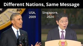 Singapore's Wong and USA's Obama: Parallel Philosophies