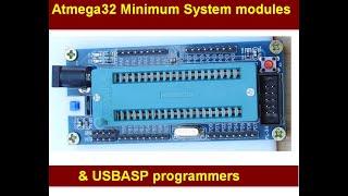 ATmega32 Minimum Systems, USBASP Programmers, Arduinos, The IDE, and MightyCore - Part 1