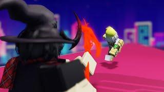 Queen runs away but its roblox animation (Deltarune Chapter 2)