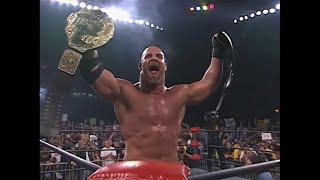 Goldberg defeats "Hollywood" Hulk Hogan for the WCW Championship (1998)