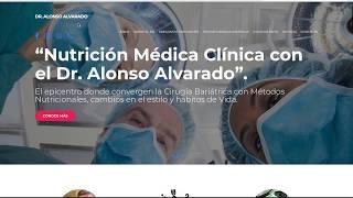 Sitio Web - Dr. Alonso Alvarado