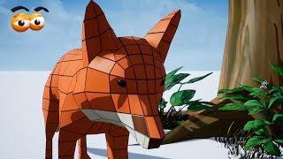 CUBE BUILDER for KIDS (HD) - Learn & Build Various Predator Animals - AApV