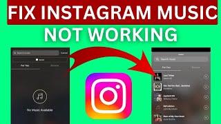 Fix "Instagram Story Music Not Working" | Instagram Story Music Not Showing (2024)