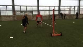 Liverpool legends train at Melwood