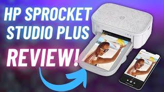 HP Sprocket Studio Plus REVIEW! // Your Personal + Portable Photo Lab! 