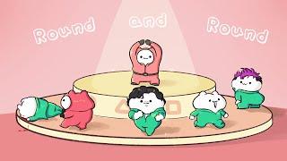 Squid Game - Mingle Game Song “Round and Round” (Bongo Cat Remix)