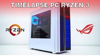 Quá trình lắp PC GAMING 14 triệu 690k dùng Ryzen 3 1200 + GTX 1050ti | Timelapse PC Build