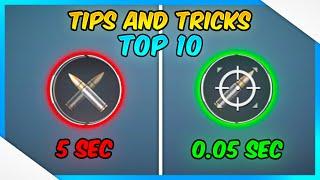 TOP 10 PRO TIPS AND TRICKS FOR PUBG MOBILE/BGMI | PUBG MOBILE TIPS AND TRICKS