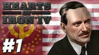 Hearts of Iron IV - The Communist States of America (Part 1)