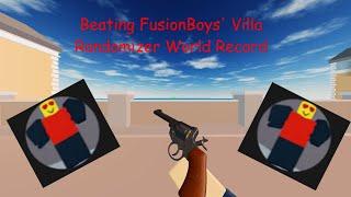 Beating FusionBoys' Villa Randomizer World Record