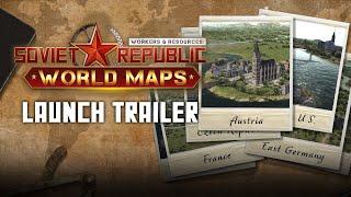 Workers & Resources Soviet Republic - World Maps Release Trailer