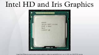 Intel HD and Iris Graphics