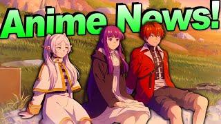 Frieren, One Punch Man, Gundam, Makeine, and More Anime News of Today!!