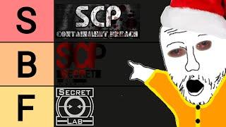 The Ultimate SCP Games Tier List