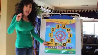 Short Vowel Sounds on the Ferris Wheel; Learn Short Vowels - Please subscribe!