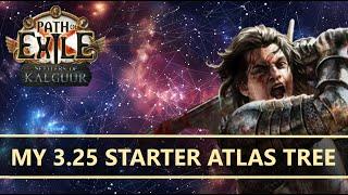 [Path of Exile 3.25]  My Starter Atlas Tree! 