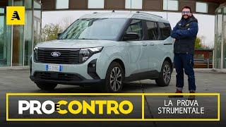 Ford TOURNEO COURIER (furgoncino con orgoglio!) | PROVA STRUMENTALE - PRO e CONTRO