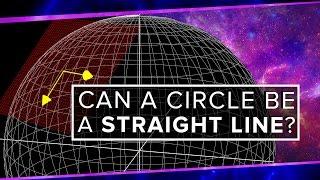 Can a Circle Be a Straight Line?