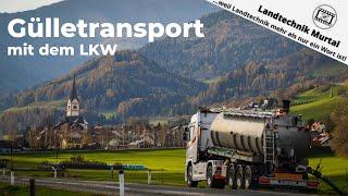 Gülletransport mit dem LKW: Leitner Transport GmbH | Landtechnik Murtal