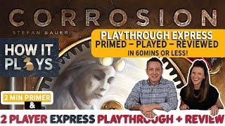 Corrosion Board Game Playthrough Express and Review