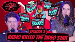 VOX VS ALASTOR! | Hazbin Hotel Season 1 Married Reaction | Ep 1x2, "Radio Killed the Video Star"