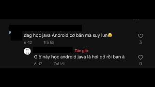 [part1] Phản biện các comments của tiktoker (chuyên dạy Flutter) về chủ đề Flutter, Java, Android