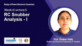 Lec 31: RC Snubber Analysis - I