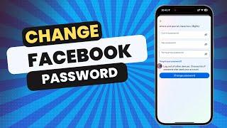 How Do I Change My Facebook Password in 2024
