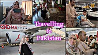 Travelling to pakistan ️ Travel vlog | Pakistani mom in dubai uae vlogs