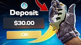 I turned $30.00 into a $3,000 KARAMBIT!