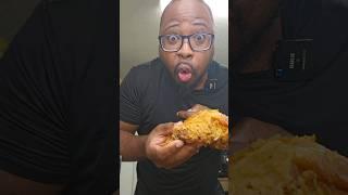 Fried Chicken Stuffed with Mac and Cheese #shorts #food #fyp #recipes