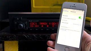 Audi Concert 2 OEM Radio  (Car Radio Bluetooth Mod)