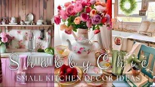 NEW - 100+ Elegante Cottage Small Kitchen | Shabby Chic Decor Tips & Ideas 