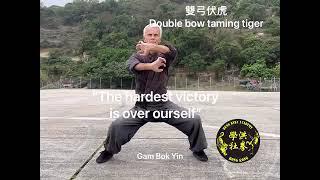 Hung Gar Movements #6 & Gam Bok Yin Thoughts. Hung Kuen Academy Hong Kong