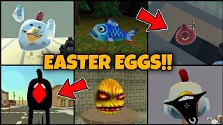  NEW SECRETS AND EASTER EGGS OF CHICKEN GUN 2!! NEW SECRETS AND EASTER EGGS