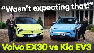 TWIN TEST: Kia EV3 vs Volvo EX30: we find the UK’s best electric car! | Electrifying